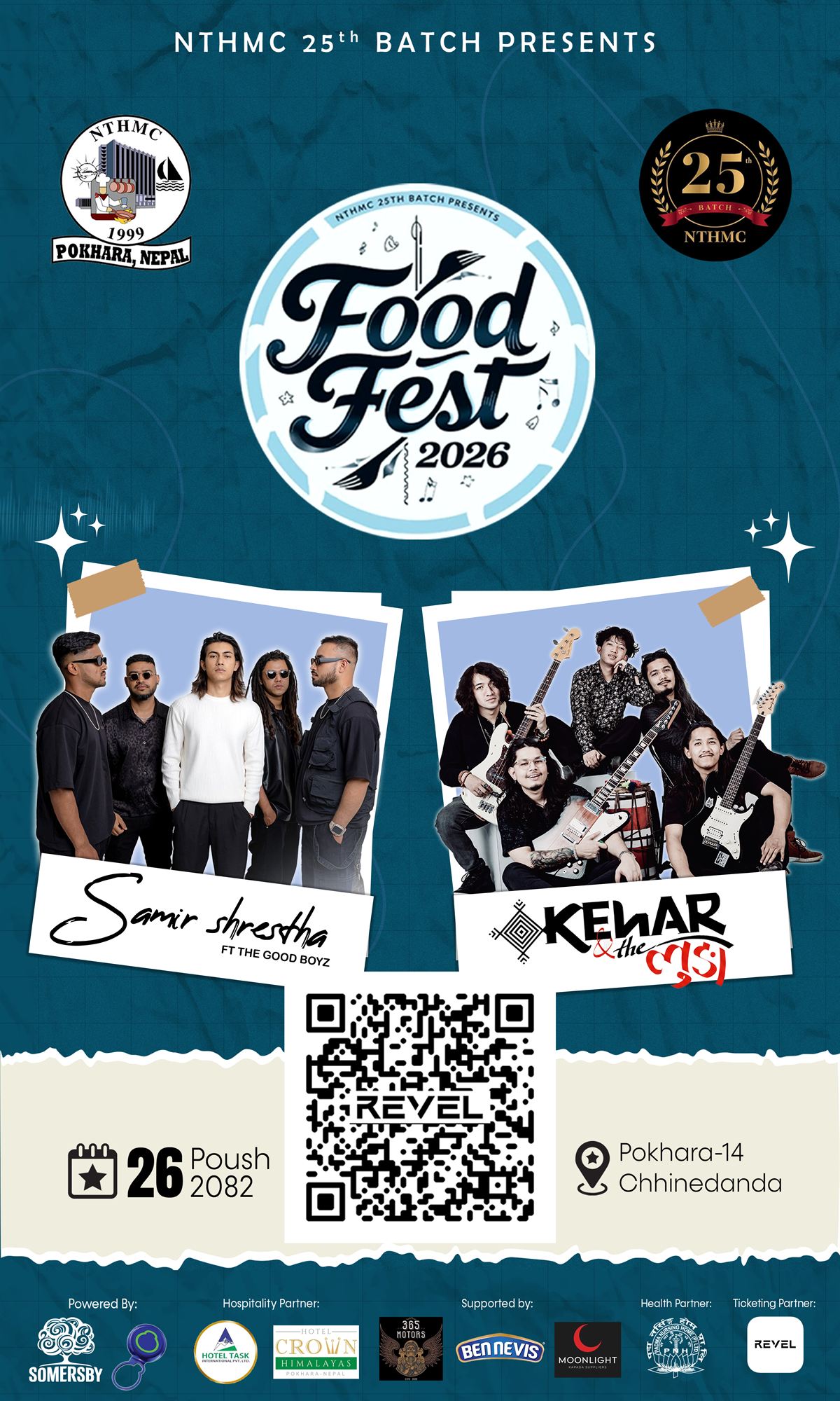 Food Fest social media post design by Nani Baral